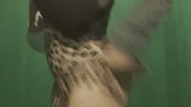 Out to dinner with girlfriends but had to prove to daddy that pluggies was in