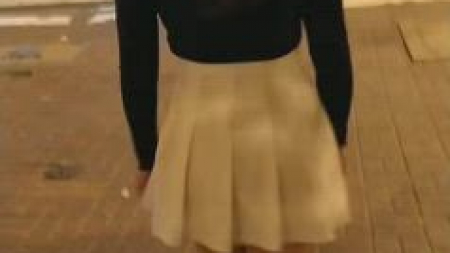 Teasing you at night in public, what would you do?