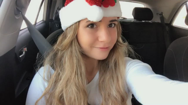 Do you like my hat for my church's Christmas party tonight