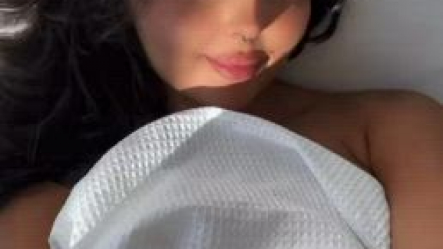 my boobies say good morning! (reveal)