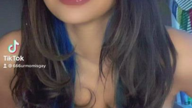 i don’t usually dance, but when i do, i show my tits