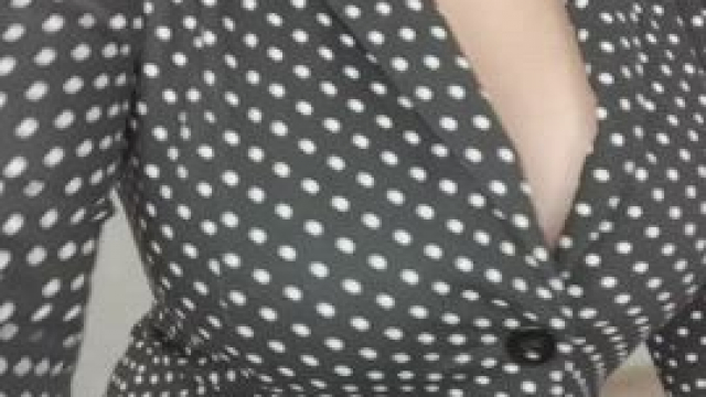 No blouse can resist the pressure of these melons