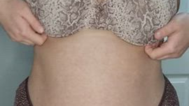 My tits always feel better when they're free!