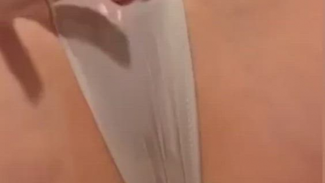 U get my permission to lick my pussy and sniff my panties