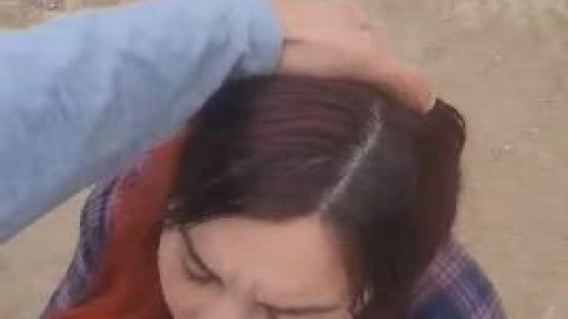 Gagging on that cock