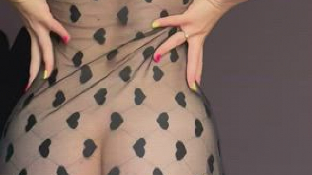 I hope you like the back of my dress