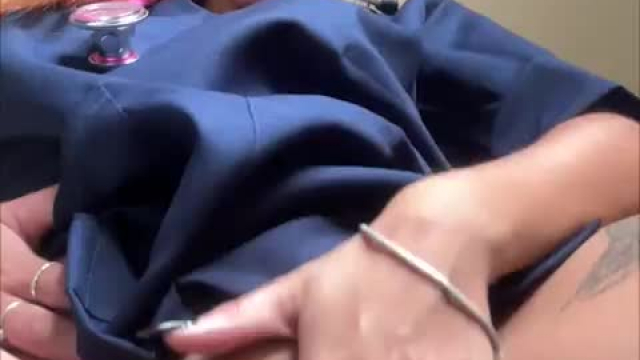 Private nurse who loves to show her pussy