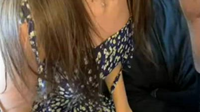 Face covered with two big loads