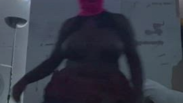 Riding daddy's face in my mini skirt