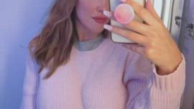 People on the flight had no idea how big my tits are