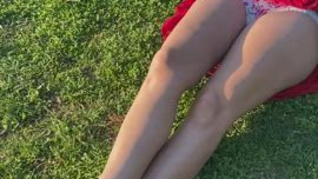 I always get so horny in public