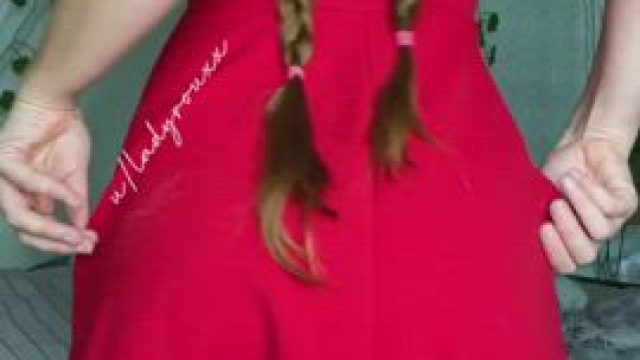 Would you ride me like pony? Use my braids as reins and saddle up