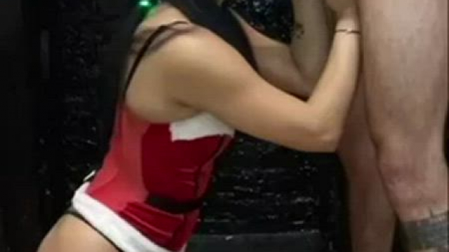 This Xmas she gave me the gift that keeps giving, her throat