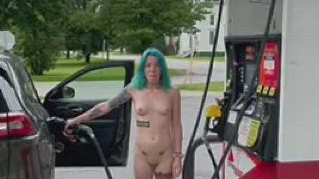 Wasn’t allowed to stop until the tank was full