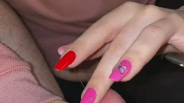 [OC] I felt something wet on my thigh and found a nice build up of precum on my 