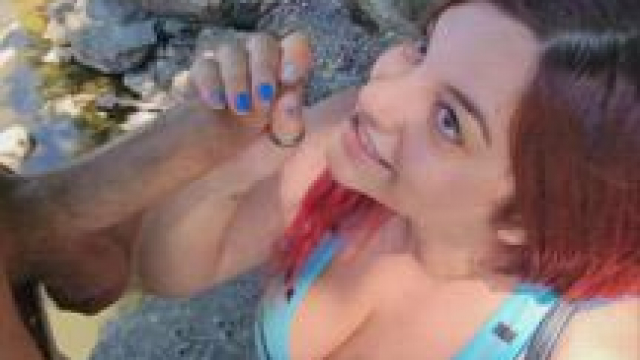 she loves to worship my cock on our hikes [OC]