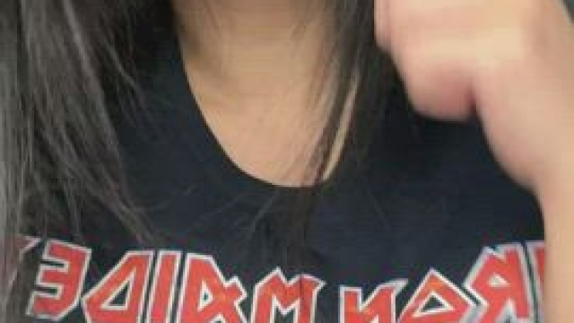 what did you say...you want to see my tits? ok