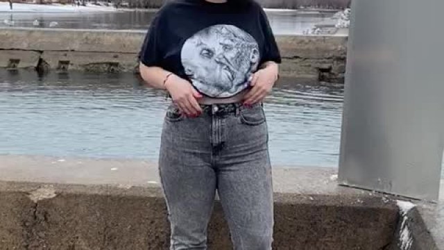 I decided that my first [f]lash would be in front of the whole city of Toronto, 