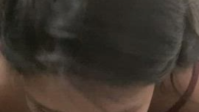 Sucking dick in the parking garage [gif]