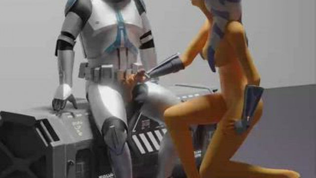 Ahsoka rewards a clone (oc)