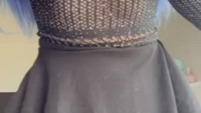 Ready to be your goth waifu and bounce my boobs for you anytime