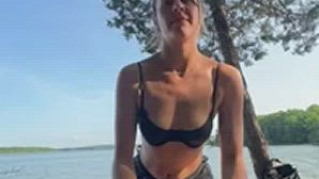 A beautiful day at the lake.