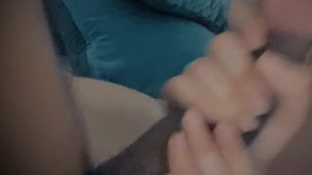 Nothing like a slutty mouth to finish the job 