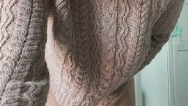 I just hate wearing bras because I need to buy one bigger every month [drop]