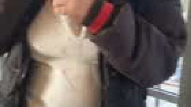 So in a few words. Me, a mall, a glass elevator, buyer, cameras and my boobs....