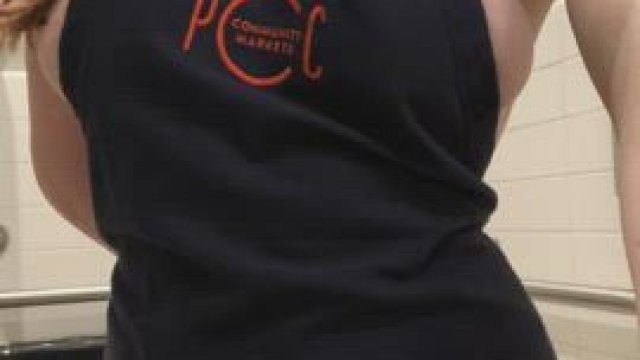 all the other cashiers have no idea their shy 18 year old coworker is a secret f