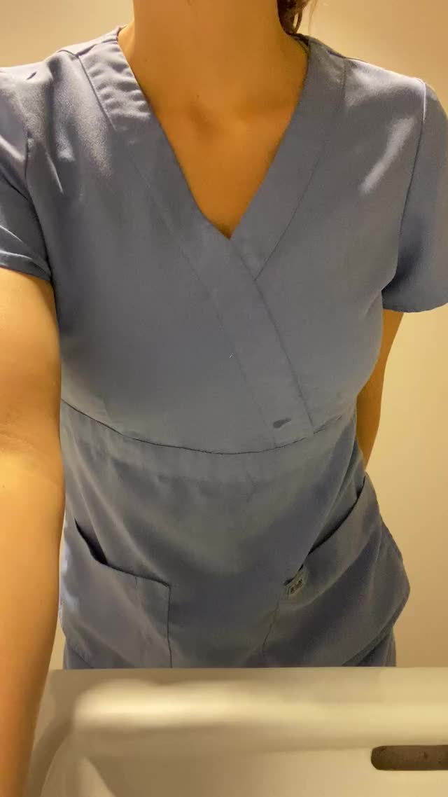 What do you think of my titty drop during work... 