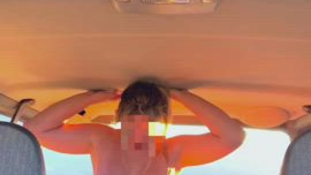 Riding with a view :)