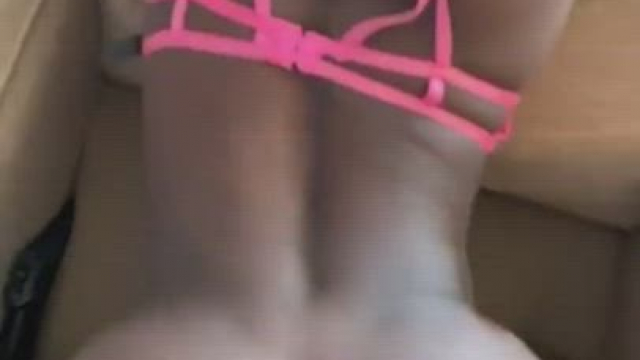 Ebony Maid Fucked On Daytona Beach Balcony