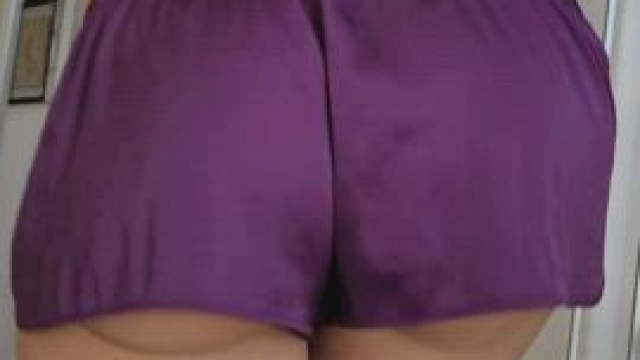 Silky booty shorts