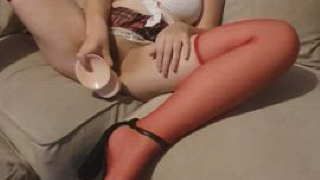 I just love fucking my dildo!