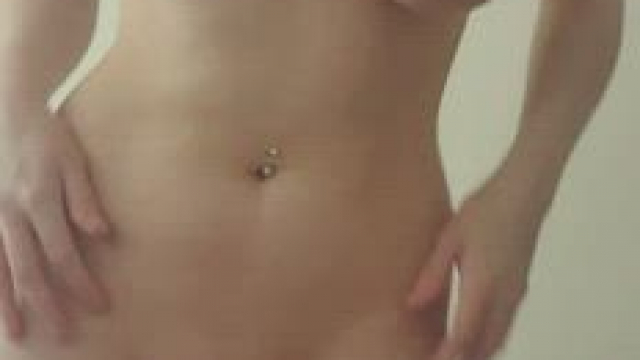 Wearing nothing but knee high boots