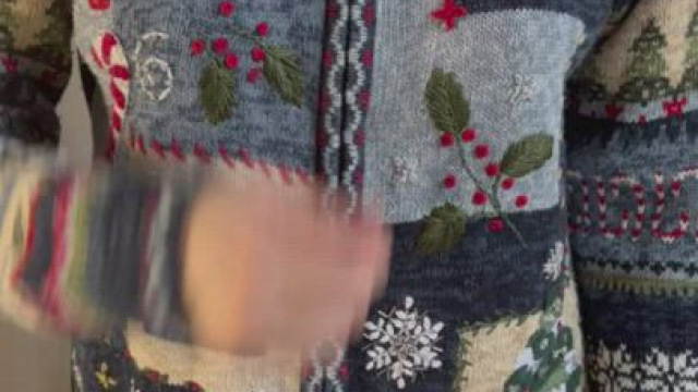 here's what I hide under my ugly Christmas sweater