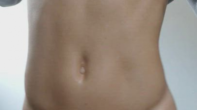 Close up of my gymnast tummy