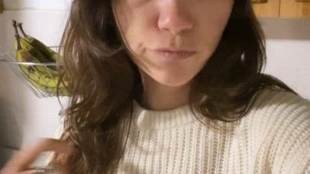 Hope my roommates don’t come in while I’m waiting for my water to boil