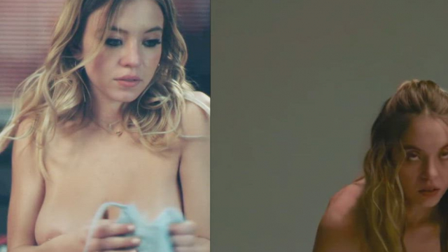 Sydney Sweeney topless in 