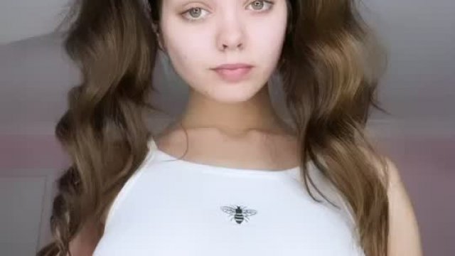 With a snap of my fingers I can make my tits come out 