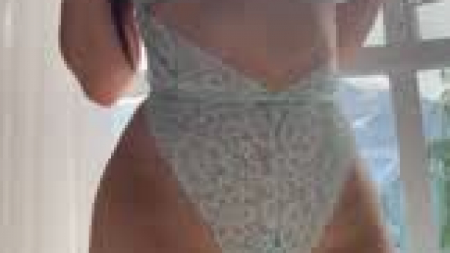 Showing off my tits in my new hot bodysuit…