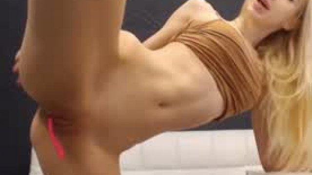 Sexy blonde always wants to have fun