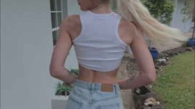 If she’s a slut, put it in her butt