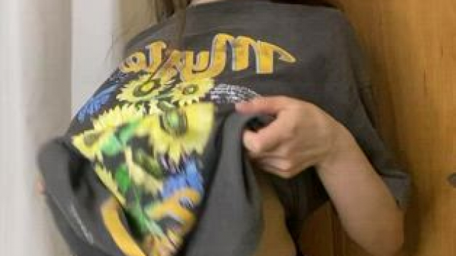 I just love white things like this one on my ass