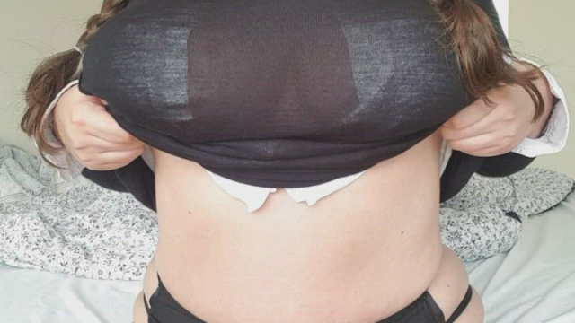 I just wanted to show you my boobs