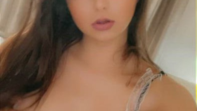 Wanna cum on my tongue?