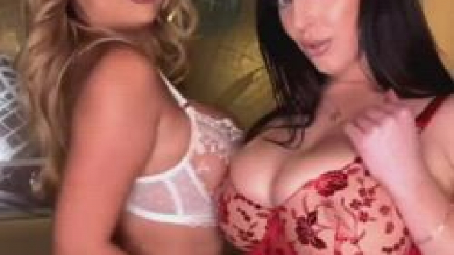 Angela White & Kazumi go boing