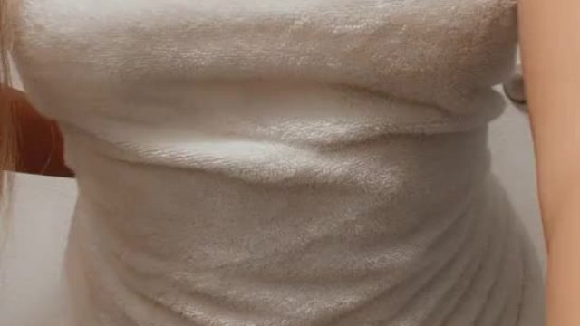 Ops She Dropped The TOWEL 