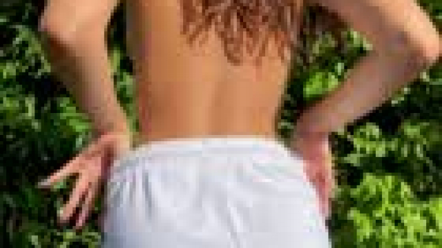 Not the biggest ass .. but a jiggly one, is that a good thing ?